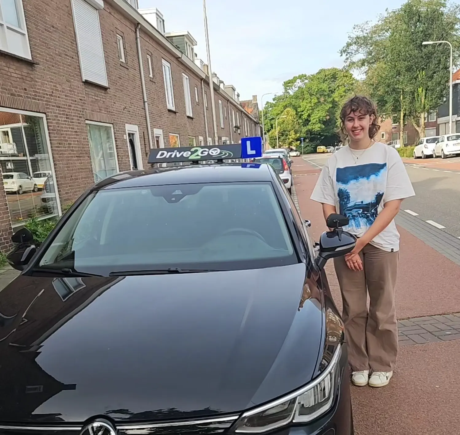 Yassin uit Oisterwijk geslaagd bij Drive2Go