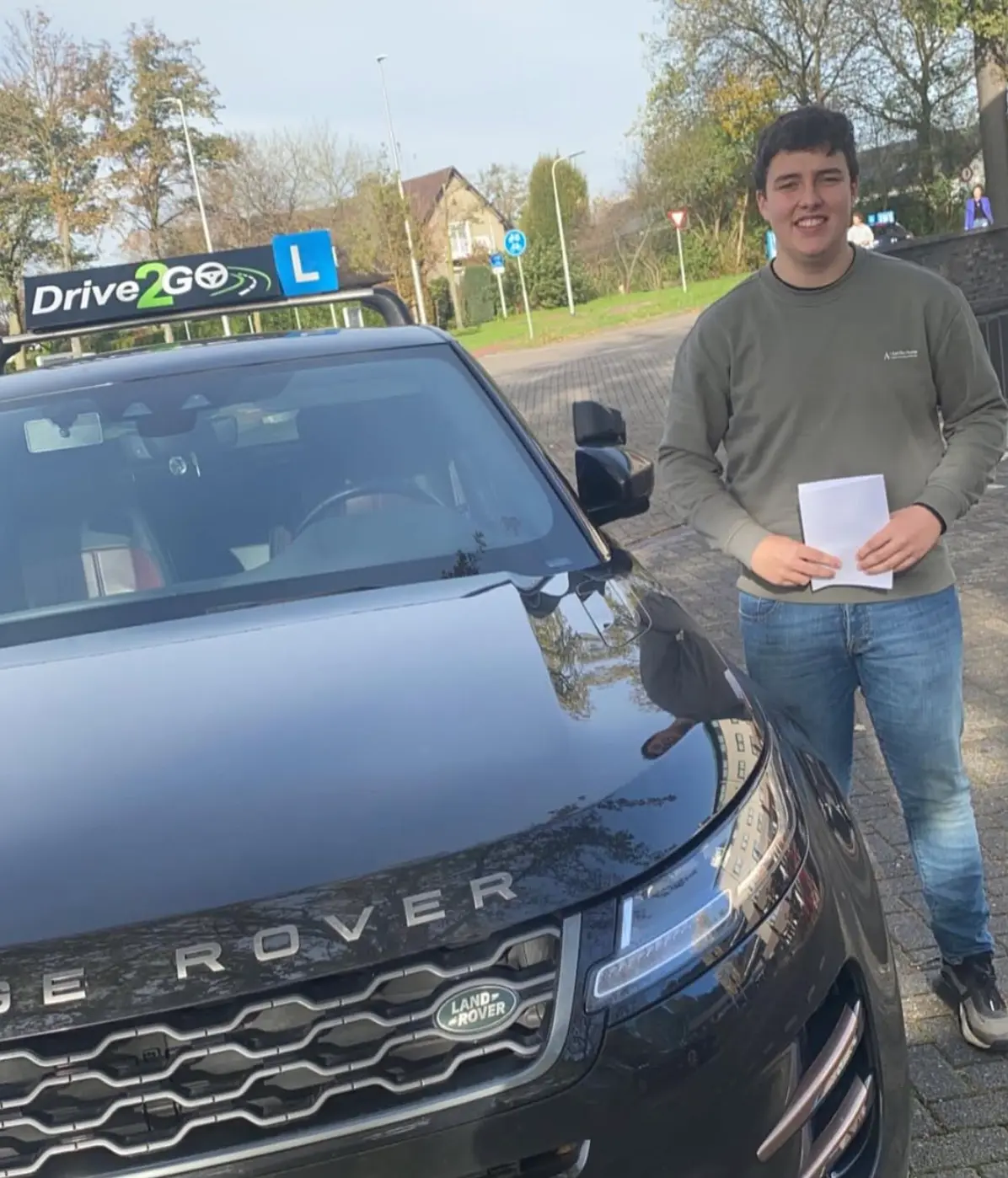 Milan uit Loon op Zand geslaagd bij Drive2Go